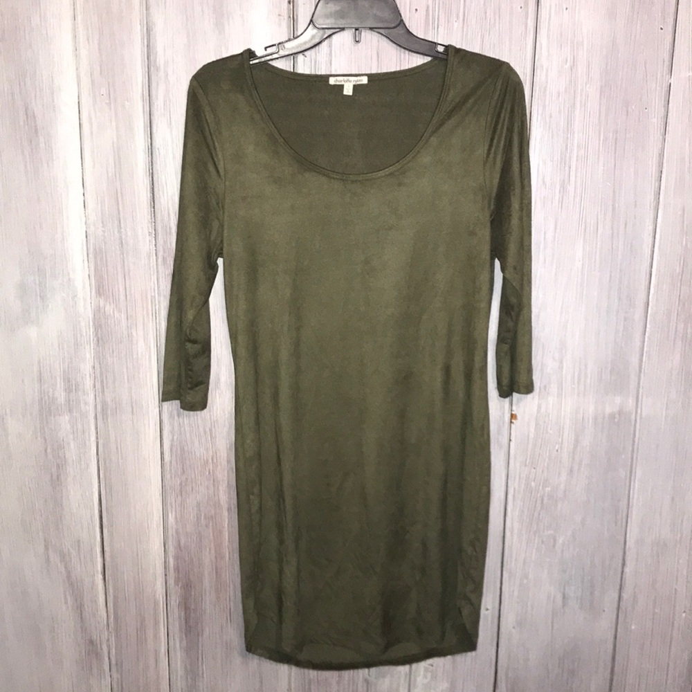 Charlotte Russe Velvet Bodycon Dress